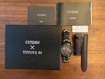 CITIZEN TOYOTA 86 손목시계 시티즌 도요타 E820 솔라