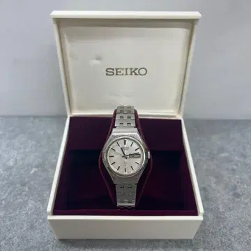 SEIKO QUARTZ 손목시계 본체 실버 컬러