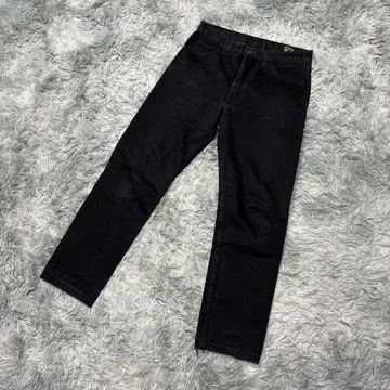 orSlow S 사이즈 일본제 블랙 데님 팬츠 스트레이트 청바지
