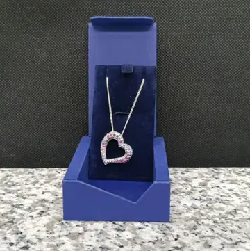 Swarovski 스와로브스키 목걸이 하트 비쥬