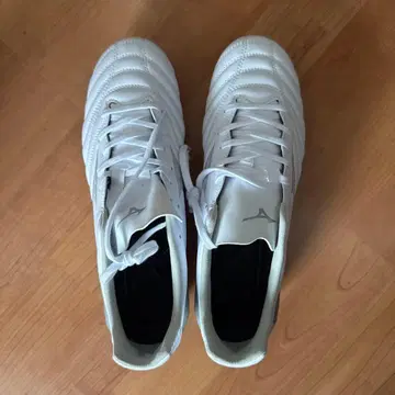 미즈노 축구 스파이크 pro 화이트, 실버