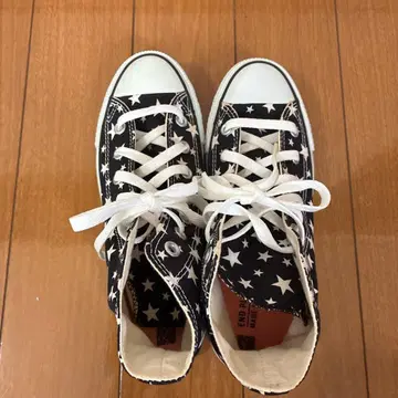 Converse All Star 별 패턴 하이컷 스니커즈