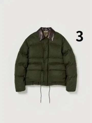 AURALEE 25AW 울 다운 블루종 3
