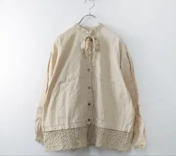 네스트로브 nest Robe 절개 레이스 블라우스 F