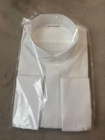 ARLUIS DRESS 포멀 셔츠 화이트 L 사이즈