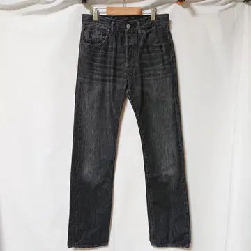 Levi's 501 블랙 데님 팬츠 W29 L32 Le53