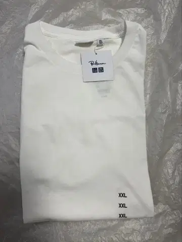 [ 구하기 어려움 ] 새상품 XXL 론 헤르만 x 유니클로 화이트