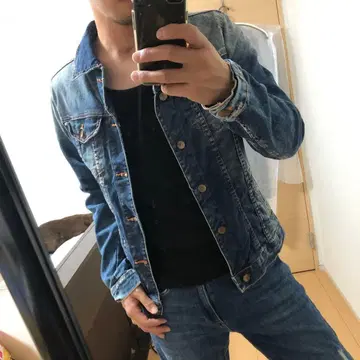 ZARAMAN 데님 자켓 S