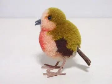 steiff 슈타이프 / 빈티지 퐁퐁 새 / 6cm