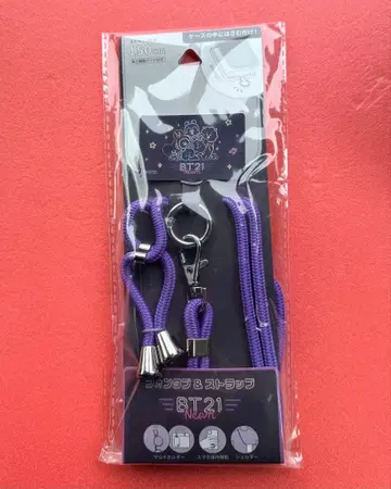 BT21 NEON 폰 탭 & 스트랩