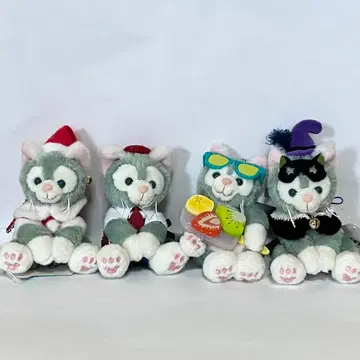 TDS 젤라토니 봉제 인형 스트랩 세트