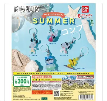 PEANUTS 메지루시 액세서리 SUMMER 컴플리트