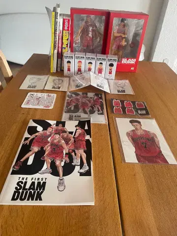 SLAM DUNK 피규어 등 굿즈 모음 세트