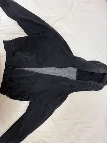 ZARA 집업 후드티 블랙