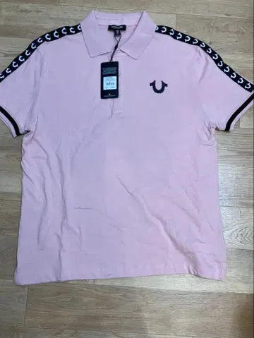 True Religion 피케 셔츠 핑크 셔츠