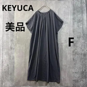 KEYUCA 프렌치 슬리브 원피스 새상품급 얇은 소재 포켓 반팔 여름