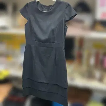반팔 원피스 티어드 포멀 타카큐 티어드