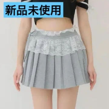 Me roir GIRLY FRENCH LACE MINI SKIRT