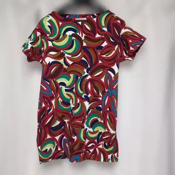 MISSONI 멀티 컬러 올 패턴 반팔 티셔츠 튜닉