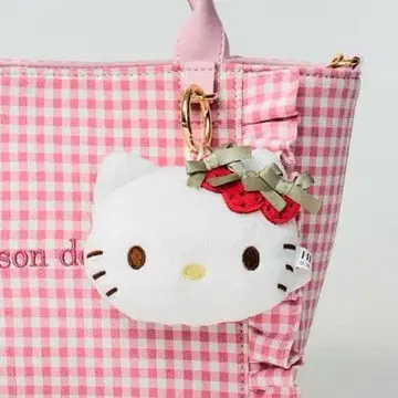 Maison de FLEUR x HELLO KITTY 딸기 봉제 인형 참