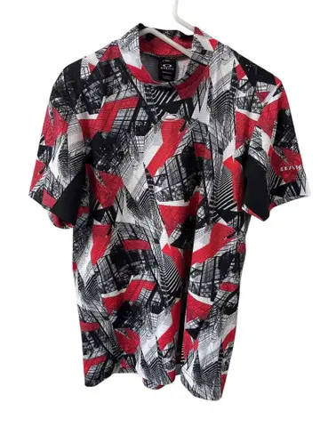 OAKLEY 오클리 골프웨어 모크넥 반팔 셔츠