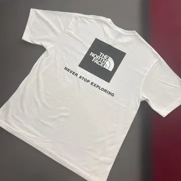 새상품급 THE NORTH FACE T셔츠 화이트 XL