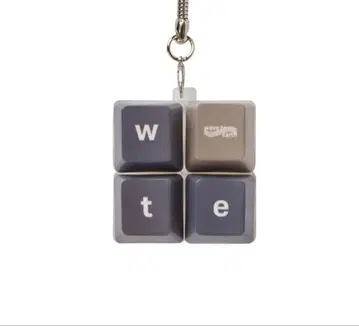 wave to earth 키보드 키캡 키링