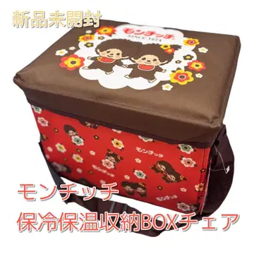 새상품 몽치치 보냉백 보냉보온 BOX 체어 접이식 수납 박스