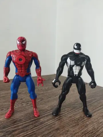 (64) Marvel 스파이더맨 베놈 피규어 2체 세트