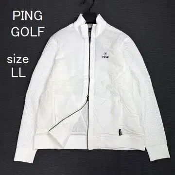 새상품 PING 핑 골프 고기능 도킹 블루종 자켓 화이트 LL