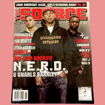 The Source Mag N.E.R.D. Pharrell 2008