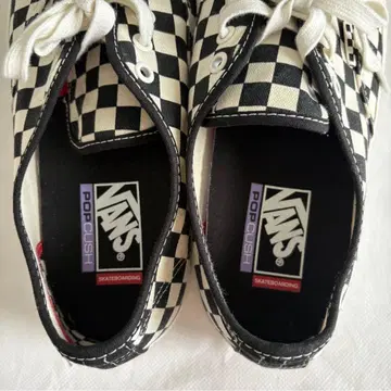 VANS 스케이트 오센틱 체커 US10 28.0cm