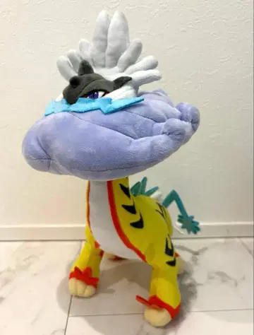 타케루라이코 봉제 인형 포켓몬 스칼렛 제로의 비보 포켓몬 센터