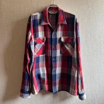새상품급 귀중 STANDARD CALIFORNIA 체크 플란넬 셔츠 L