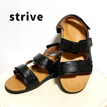 [strive 스트라이브] 샌들 블랙 23-23.5 ARUBA