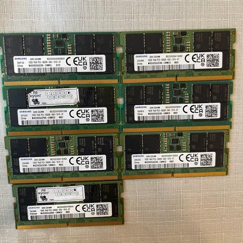 삼성 DDR5 16GB 5600 노트북 램(거래 완료)