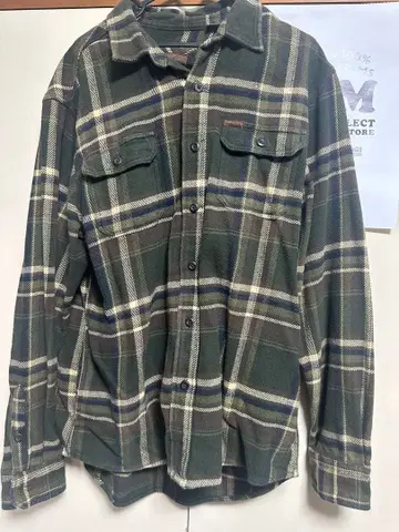 90s ORVIS 플란넬 셔츠 체크 무늬 긴팔 셔츠