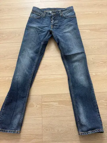 Nudie Jeans 데님 팬츠 오가닉 코튼