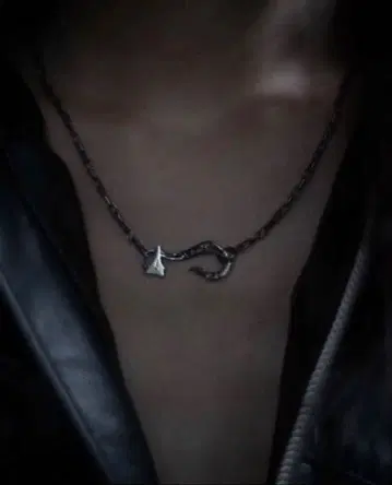 vainon Destroyed Carabiner Necklace