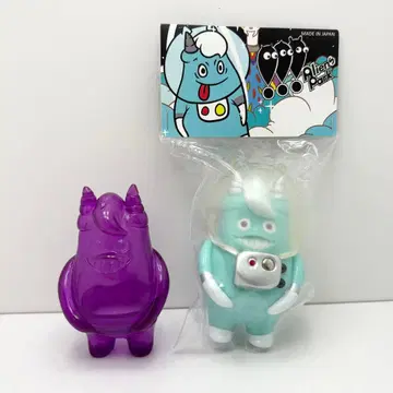 소프트 비닐 탄력 헬멧 클리어 보라색