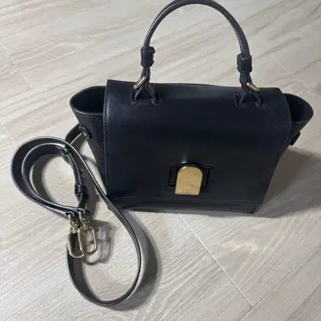 FURLA 숄더백 블랙 x 골드