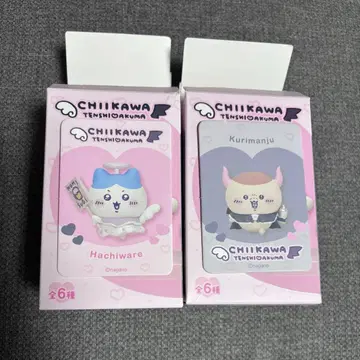 치이카와 천사 악마 피규어 하치와레 밤만쥬