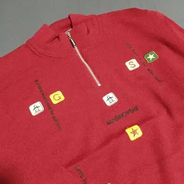 Munsingwear Grand Slam 하프 지퍼 스웨터