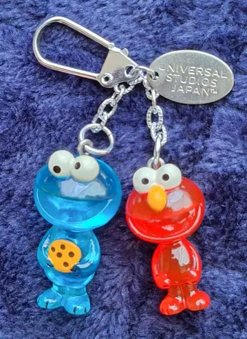 USJ 한정판 SESAME STREET 클리어 키링