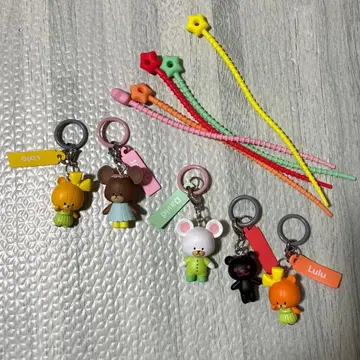 세일 곰 학교 컬러풀 멀티 참 메지루시 액세서리 컴프 세트