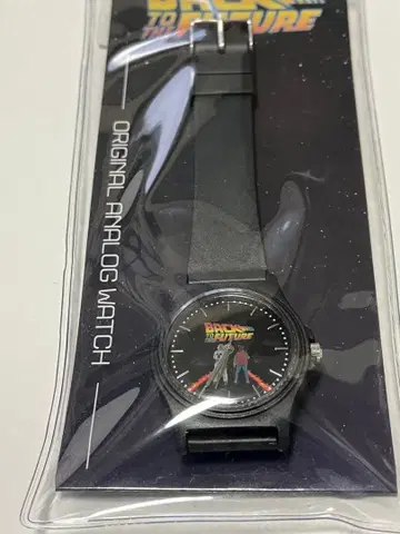 Back to the Future 아날로그 손목시계