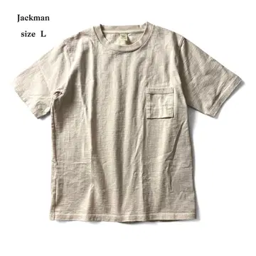 인기 Jackman Dotsume Pocket T-Shirt 잭맨