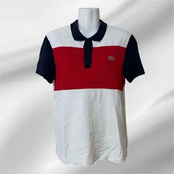 [ LACOSTE ] 남성용/멀티 컬러 피케 셔츠/M