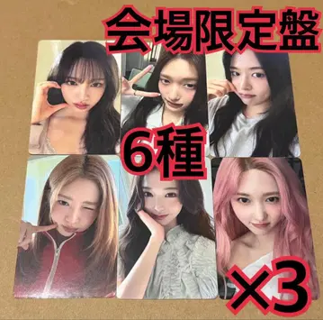 IVE 트레이딩 카드 6종 x 3 회장 한정판 LUCID DREAM