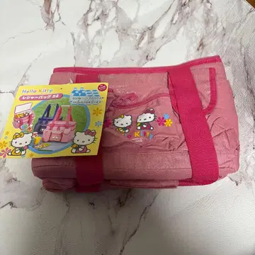 희귀 레어 당시물 HELLO KITTY 에어컨 백 8L 핑크